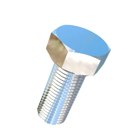 Titanium 3/8-24 X 7/8 UNF Allied Titanium Hex Head Bolt (No Dimple)